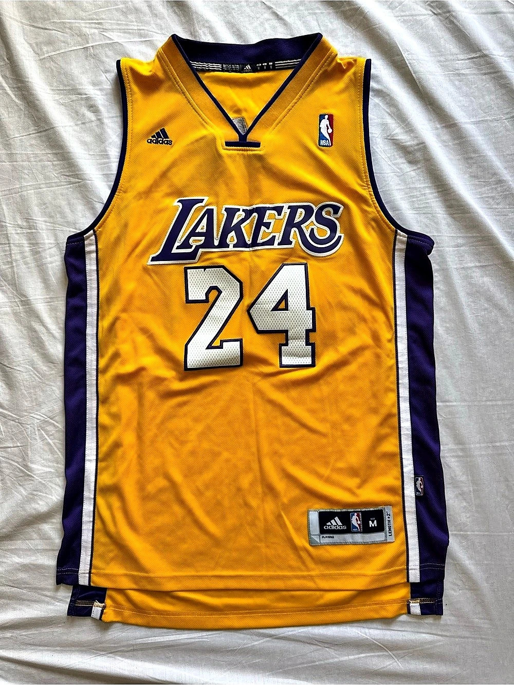 adidas Kobe Bryant Los Angeles Lakers Adidas Swingman Jersey #24 Jersey Size